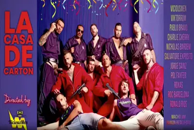 La Casa De Carton – Volumen 1 (cash Heist) – Charlie Cherry, Jorge Sainz, Nicholas Bardem,